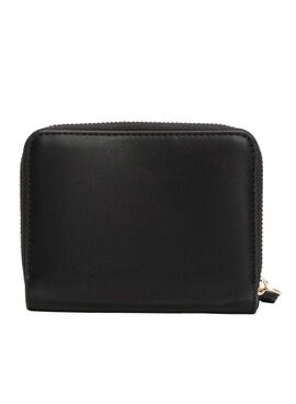 Portefeuille Tommy Hilfiger Logotape noir pour femme