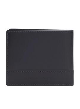 Portefeuille Tommy Hilfiger Corp bleu marine pour homme