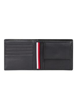 Portefeuille Tommy Hilfiger Corp bleu marine pour homme