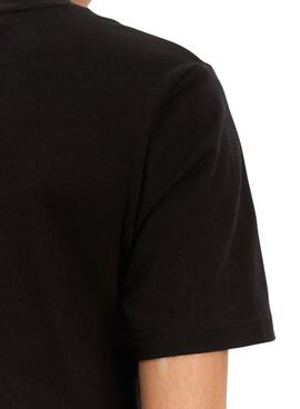 T-shirt Tommy Jeans Color Varsity noir pour femme.