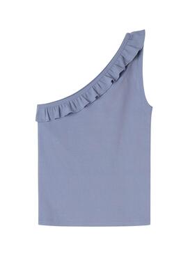 T-shirt Pepe Jeans Mirella bleu pour fille