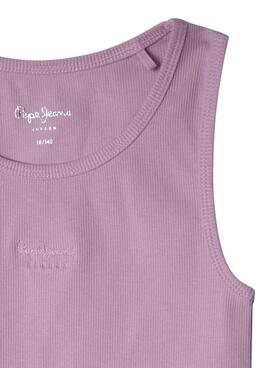 T-shirt Pepe Jeans Jane rose pour fille