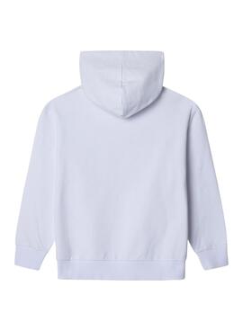 Sweatshirt Pepe Jeans Dacota blanc pour fille
