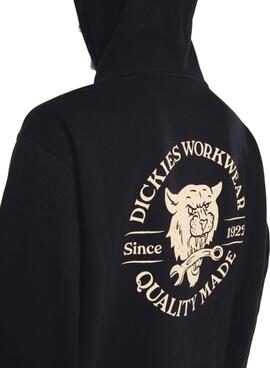Sweat à capuche noir Dickies Wrench pour homme