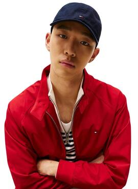 Casquette Tommy Hilfiger Flag bleue marine pour homme.