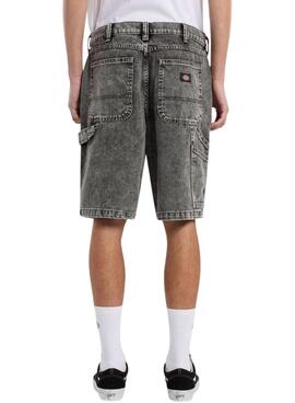 Jean Bermuda Dickies Garyville en gris para hombre.