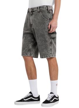 Jean Bermuda Dickies Garyville en gris para hombre.