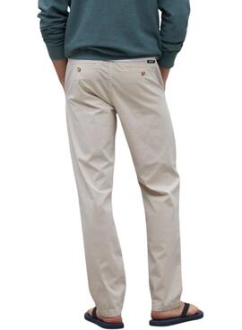 Pantalon Ecoalf Ethic beige pour homme