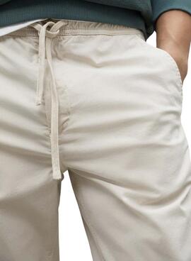 Pantalon Ecoalf Ethic beige pour homme