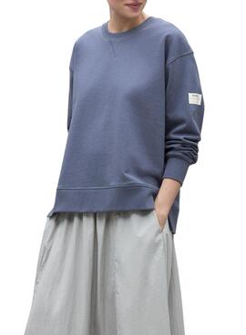 Sweatshirt Ecoalf Storm marine pour femme