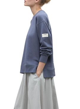 Sweatshirt Ecoalf Storm marine pour femme