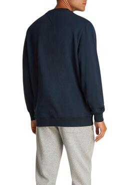 Sweat à capuche Tommy Jeans Graphic bleu marine pour homme