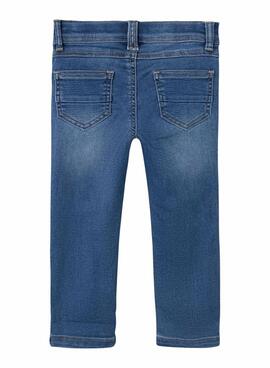 Pantalon en jean Name It Silas slim azul pour garcon