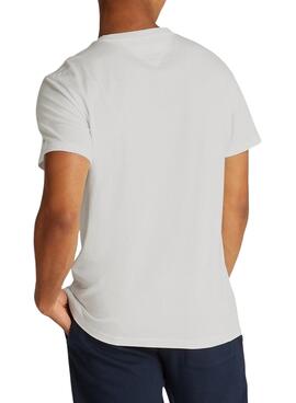 T-shirt Tommy Jeans Graphic blanc pour homme