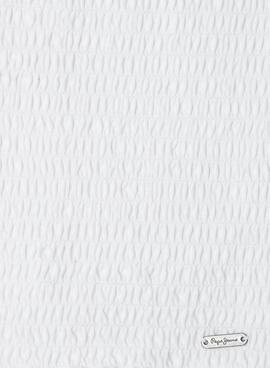 Haut Pepe Jeans Marian blanc pour fille