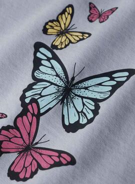 T-shirt Name It Frajane regular blanc pour fille