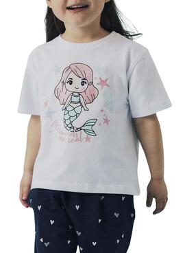 T-shirt Name It Frejane regular blanc pour garçon