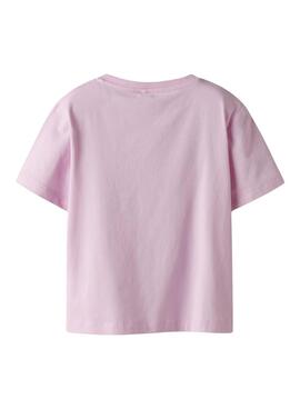 T-shirt Name It Frajane rose pour fille