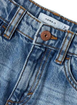Bermuda Name It Silas Loose denim pour enfant