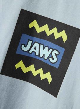 T-shirt Name It Makai Jaws bleue pour garçon