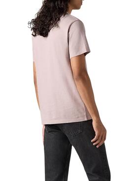 T-shirt Levi's basique rose pour homme