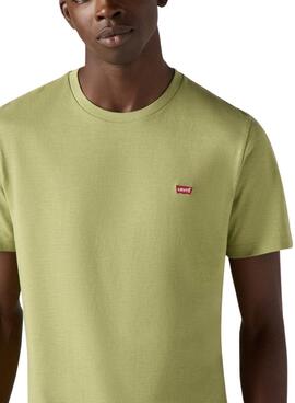 T-shirt Levi's basique vert pour homme