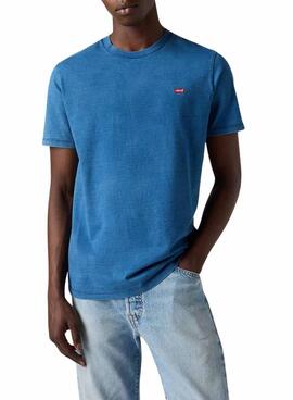 T-shirt Levi's basique bleue pour homme