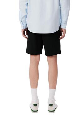 Pantalon de survêtement court Lacoste noir pour homme