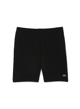 Pantalon de survêtement court Lacoste noir pour homme