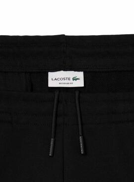 Pantalon de survêtement court Lacoste noir pour homme