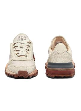 Sneakers Lacoste Elite beige pour femme