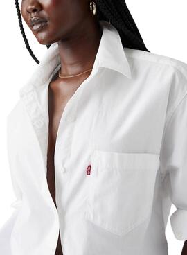Chemise blanche Levi's Harlie pour femme.