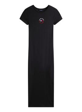 Robe Tommy Jeans Bodycon noire pour femme