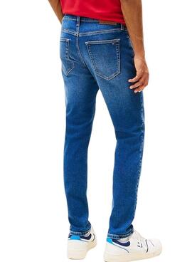 Jean Tommy Jeans Austin bleu pour homme