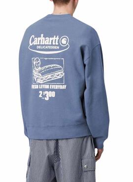 Sweatshirt Carhartt Catalogue bleue pour homme