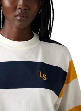 T-shirt  Levis   Multicolour Rugby Women's