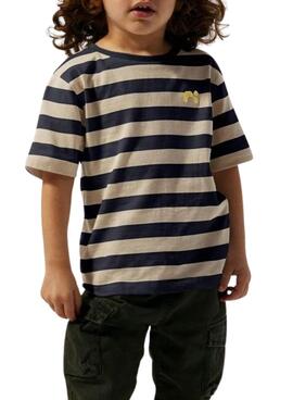 T-shirt Name It Fridy rayures beige pour fille