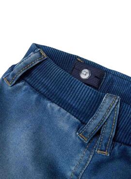 Bermuda  Name It   bleu en denim baggy pour fille