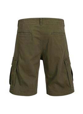 Bermudes Jack and Jones Cole Onnie Cargo vert enfant