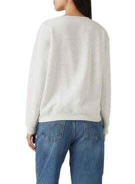  Sweatshirt Levis Coloring gris pour femme
