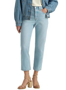 Jean Levis 501 coupe délavé clair pour femme