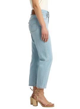 Jean Levis 501 coupe délavé clair pour femme