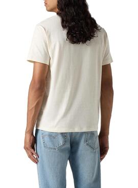 T-shirt Levi's basique blanc pour homme