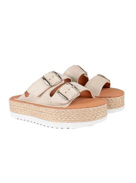 Sandales Popa Collao Boreal or pour femme