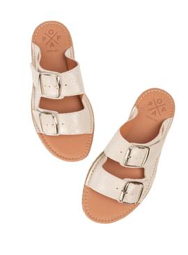 Sandales Popa Collao Boreal or pour femme