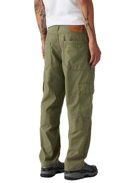Pantalon Levis 568 Cargo vert pour homme.