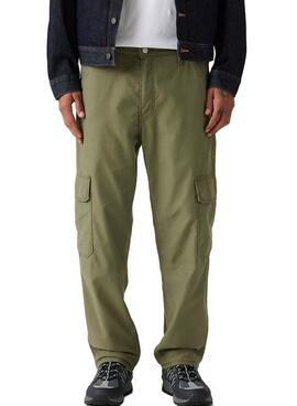 Pantalon Levis 568 Cargo vert pour homme.
