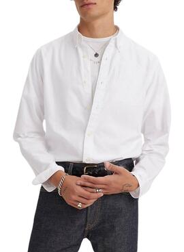 Chemise Levis Basic Button blanc pour homme