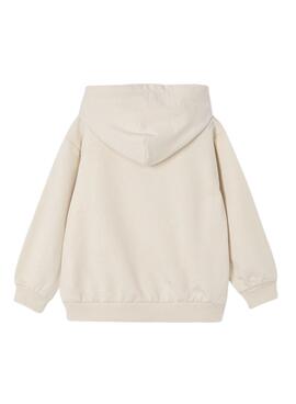 Sweatshirt  Mayoral Athetics beige pour garçon
