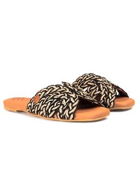 Sandales Popa Durban noires pour femme